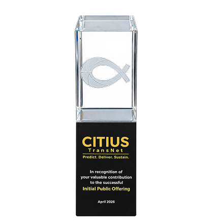 Citius transnet  IPo - 2026